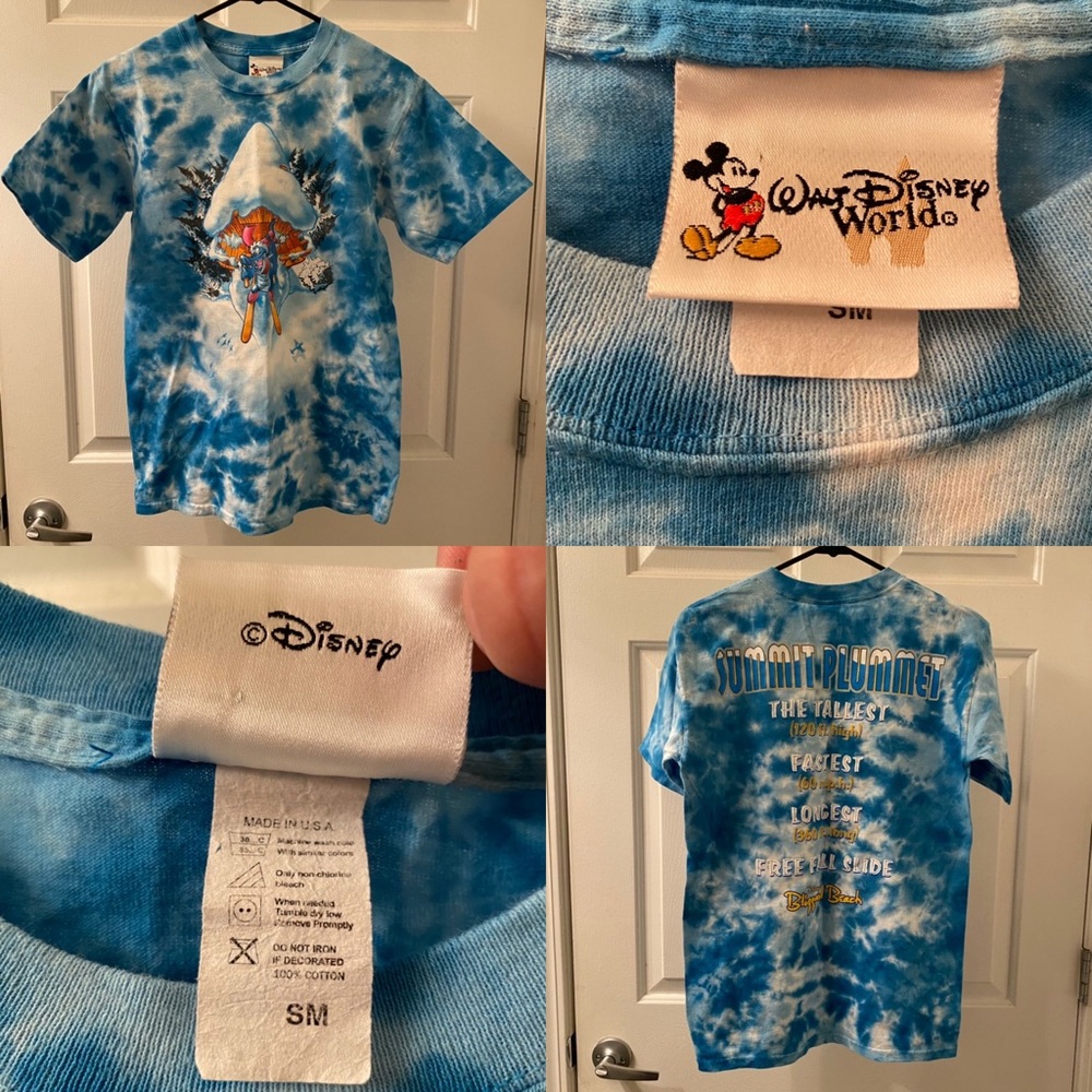 Vintage Disney World Summit Plummet T-Shirt (S) - Picture 8 of 8